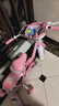 永久兒童自行車(chē)3-8歲小孩腳踏單車(chē)寶寶中大童女孩公主款童車(chē) 【升級-白胎】小貓粉+護具禮包 12寸 曬單實(shí)拍圖