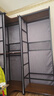 英邁倫步入式金屬衣柜家用臥室落地式掛衣架開(kāi)放式衣帽架衣帽間架子組裝 組合【兩層+轉角+兩抽】160*50*220cm 曬單實(shí)拍圖