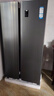 Haier【新品】海爾冰箱雙開(kāi)門(mén)對開(kāi)門(mén)纖薄一級能效雙變頻風(fēng)冷無(wú)霜干濕分儲大容量家用智能電冰箱家電補貼 617升+黑金凈化系統+90°開(kāi)門(mén)懸停 曬單實(shí)拍圖