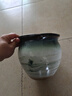 大口徑陶瓷花盆透氣粗陶綠植盆景家用室內庭院裝飾創(chuàng  )意花盆 花邊藍 曬單實(shí)拍圖