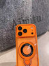 SUOLIAO適用蘋(píng)果17promax手機殼磁吸帶支架iphone17新款帶鏡頭膜16pm透明高級15全包防摔硅膠男女保護套外 【星宇橙+U盾支架】側邊防滑-超透防摔-帶鏡頭膜 蘋(píng)果17Promax 曬單實(shí)拍圖