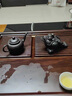 嵐景閣紫砂金蟾茶寵擺件可養功夫茶具蟾蜍茶玩茶桌貔貅茶臺裝飾茶道配件 紫砂金蟾 曬單實(shí)拍圖