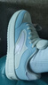 安踏（ANTA）女鞋板鞋女春季新款輕松2厚底小白鞋女低幫百搭運動(dòng)休閑鞋子女 水天藍/凈瓷白/暮山紫 37.5 曬單實(shí)拍圖