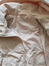 鴨鴨【90+系列】輕薄羽絨服女短款秋冬新款短款時(shí)尚連帽韓版排骨外套 粉色 S 曬單實(shí)拍圖