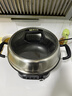 康巴赫二代電炒鍋多功能家用鑄鐵電鍋爆炒蒸煮燉煎炸一體式炒菜鍋 32CM新升級二代多功能鑄鐵電炒鍋+蒸格 曬單實(shí)拍圖