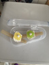 COOKSS寶寶喝湯吸管嬰兒喝粥神器帶卡扣硅膠吸管兒童輔食非一次性黃+綠 曬單實(shí)拍圖