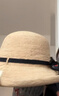 MUJI酒椰葉纖維 細編圓頂禮帽 帽子草帽 26年夏季新品DBA91A6S 原色 55-57cm 曬單實(shí)拍圖