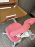 光明園迪G6max橡膠木兒童學(xué)習桌中小學(xué)生寫(xiě)字桌升降桌家用實(shí)木書(shū)桌椅套裝 G6MAX櫻桃橡105+V7-2椅+粉椅套 曬單實(shí)拍圖
