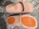 科柔（KENROLL）男女款防滑拖鞋居家浴室厚底寬楦四季涼拖鞋 冰梅粉 39-40(250mm) 曬單實(shí)拍圖