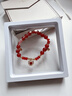大英博物館東方夢(mèng)境系列轉好運紅瑪瑙手鏈送女友生日禮物騏驥紅 心愿之光紅瑪瑙手鏈 曬單實(shí)拍圖