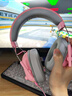Razer雷蛇旋風(fēng)黑鯊V2 X頭戴式EDG電競CS游戲耳機麥克風(fēng)7.1環(huán)繞聲舒適不夾頭 旋風(fēng)黑鯊V2X粉色 曬單實(shí)拍圖
