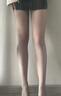 淶覓潤絲【0.01】絲襪高腰深襠無(wú)縫超薄絲滑連褲襪 灰色 XL碼(閉襠款)  曬單實(shí)拍圖