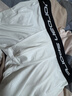 耐克喬丹男子透氣七分緊身褲春季舉重速干JORDAN DRI-FIT FV8635 100白/黑 XL 曬單實(shí)拍圖