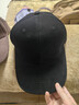 北極絨帽子男大頭圍棒球帽硬頂加大加深大尺碼寬松版鴨舌帽高品質(zhì)全棉 黑色 XL特大碼(60-65cm)適合大頭圍戴 曬單實(shí)拍圖