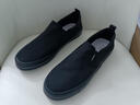 普步仕品牌一腳蹬網(wǎng)面布鞋男2026年秋季透氣男鞋潮流百搭懶人鞋防臭男鞋 全黑色布面 42 曬單實(shí)拍圖