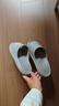 優(yōu)調拖鞋男足弓支撐居家防臭夏季浴室洗澡防滑情侶拖鞋女 隕石灰46-47 曬單實(shí)拍圖