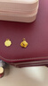 周生生禮物黃金吊墜 玫瑰花足金掛墜 不含項鏈72931P計價(jià) 3.25克 曬單實(shí)拍圖