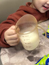 albo敞口杯寶寶水杯2歲以上直飲喝奶PPSU斜口學(xué)飲杯家用兒童牛奶杯 曬單實(shí)拍圖