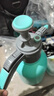 JCZS德國品牌噴水壺澆花噴水壺家用澆水壺園藝清潔消毒噴水壺氣壓式 【德國加厚防爆】2升藍色噴壺 自帶泄壓閥 曬單實(shí)拍圖