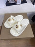 貓力買(mǎi)一送一拖鞋女夏季2026新款室內家居厚底浴室防滑一對情侶拖鞋男 白色+黑色 38-39 女+男42-43 曬單實(shí)拍圖