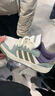 adidas ENTRAP美式校園風(fēng)運動(dòng)少年感復古籃球風(fēng)板鞋男女阿迪達斯   漢玉白/巖層橄欖綠/銀灰綠   43 曬單實(shí)拍圖