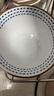 億嘉（IJARL） 陶瓷碗飯碗中式釉下彩高腳防燙家用甜品碗湯碗水果碗 5英寸5只裝 曬單實(shí)拍圖