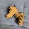H8馬丁靴頭層牛皮情侶男女真皮戶(hù)外登山鞋子高幫大黃靴英倫風(fēng)工裝靴 黃棕色 42 -男 曬單實(shí)拍圖