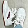 安踏元年丨女鞋板鞋春季厚底增高休閑鞋小白鞋百搭運動(dòng)鞋女神節禮物 【元年】象牙白/絳紅色-7 38 曬單實(shí)拍圖