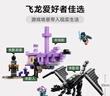 樂(lè )高LEGO 我的世界 微觀(guān)世界 拼插積木 男孩女孩禮物 21264 末影龍與末地船 曬單實(shí)拍圖