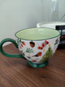網(wǎng)易嚴選田園手繪早餐杯水杯 微波爐陶瓷馬克杯 星愿之樹(shù)-400ml禮物家居館 曬單實(shí)拍圖