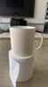 MUJI陶瓷覆層 不銹鋼 雙層馬克杯 水杯杯子 桌面 帶把手 新品 白色 S 380ml 曬單實(shí)拍圖