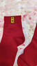 浪莎本命年紅襪子女純棉馬年結婚平安喜慶過(guò)年大紅中筒全棉女襪4雙 曬單實(shí)拍圖