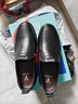 意爾康男鞋商務(wù)休閑鞋一腳蹬爸爸駕車(chē)鞋生活單鞋 56921W黑色43 曬單實(shí)拍圖