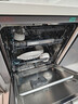 海爾（Haier）【麥浪套系W5000Plus+】洗碗機嵌入式150升+升級雙面洗大容量60000Pa大水壓10天凈存EYBW20566GHU1 曬單實(shí)拍圖