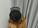 奧克斯（AUX）暖風(fēng)機暖風(fēng)扇工業(yè)熱風(fēng)機取暖器電暖風(fēng)機小鋼炮電暖器 石墨烯2000W 曬單實(shí)拍圖