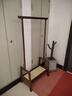 盤(pán)柁 北美黑胡桃木衣帽架臥室實(shí)木落地掛衣架玄關(guān)多功能置物架  FAS北美黑胡桃木  曬單實(shí)拍圖