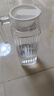 樂(lè )美雅玻璃水壺冷水壺涼水杯家用冰箱大容量茶壺四方透明1.1L涼水壺 曬單實(shí)拍圖