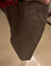 高端休閑褲九分褲舒適秋季時(shí)尚潮流新款小直筒褲修身百搭9分褲子 卡其色 常規 31 2尺4 曬單實(shí)拍圖