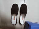 布舍元男傳統手工千層底休閑中老年老北京布鞋YW8103 加半貼黑色 41 曬單實(shí)拍圖