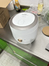 美的（Midea）小電飯煲迷你微壓小型家用電飯煲1-2人用電飯鍋小電鍋宿舍用老式多功能煲湯煮飯煮粥不粘內膽 【可愛(ài)小白煲】不沾內膽 1.2L 一鍵操作 曬單實(shí)拍圖