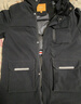 雪中飛（SNOWFLYING）兒童羽絨服男女童冬季新款大口袋御寒加厚保暖中大童裝黑色150 曬單實(shí)拍圖