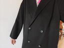 尚都比拉含綿羊毛保暖毛呢大衣女冬季小個(gè)子寬松雙面呢外套立裁中長(cháng)款外衣 曬單實(shí)拍圖