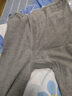 AB內衣男士純棉秋褲中老年爸爸秋冬單件全棉大碼打底保暖襯褲T007 深麻灰 2XL 曬單實(shí)拍圖