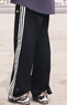 阿迪達斯（adidas）三葉草 馬年限定 女LNY PANT W 寬松運動(dòng)長(cháng)褲 KT3139 黑 S 曬單實(shí)拍圖