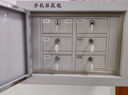 朔爾昊手機集中充電柜usb接口ipad平板電腦充電箱存放柜帶鎖 10位手機充電柜 曬單實(shí)拍圖