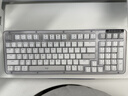 羅技（Logitech）ALTO KEYS K98M 琥珀系列 AI客制化無(wú)線(xiàn)機械鍵盤(pán) 熱插拔大理石軸 白色 曬單實(shí)拍圖