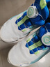 特步（XTEP）兒童童鞋氫風(fēng)跑鞋旋鈕扣飛彈科技運動(dòng)鞋 帆白/普魯士藍 38碼 曬單實(shí)拍圖