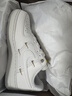 耐克NIKE女空軍一號AF1 新年禮物 運動(dòng)鞋FV3654-111帆白38.5 曬單實(shí)拍圖