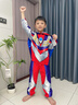 ULTRAMAN男童奧特曼衣服春秋發(fā)光套裝兒童男孩帥氣小孩洋氣賽羅蜘蛛俠童裝 披風(fēng)款【迪迦】（發(fā)光） 【披風(fēng)+套裝】 140 【建議身高130-140cm】 曬單實(shí)拍圖