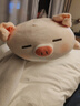 名創(chuàng  )優(yōu)品（MINISO）小豬B-BO彈力超柔趴姿毛絨公仔玩具玩偶抱靠枕娃娃送禮生日禮物女 曬單實(shí)拍圖